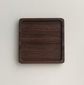 Posavasos de madera nogal de japon